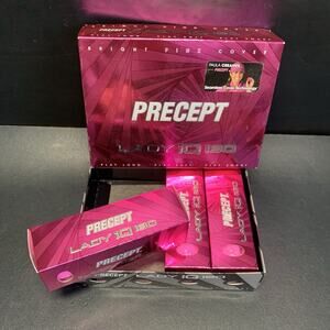 Precept Lady IQ 180 Bright Pink 9 New Golf Balls 3 Packs, #22, #11 & #00.